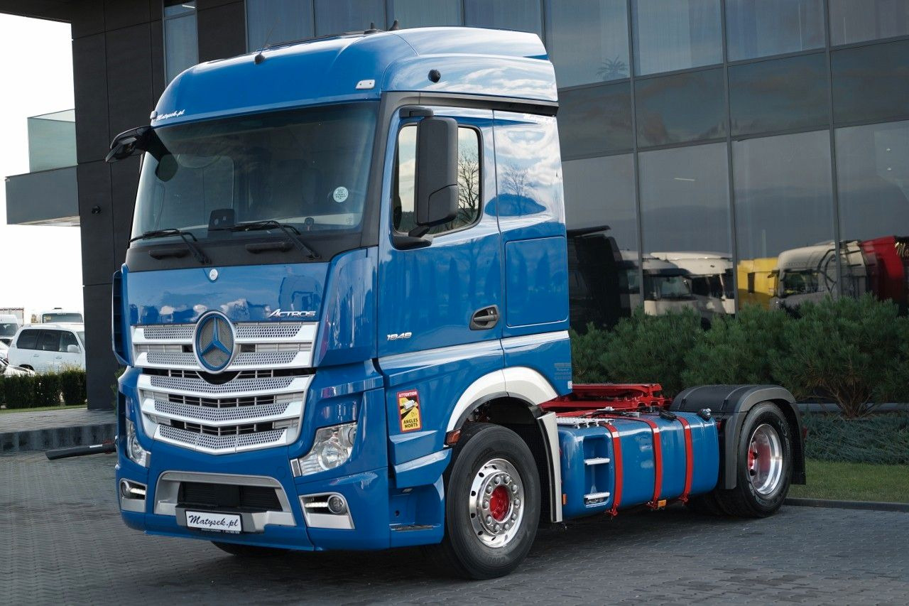 Mercedes-Benz ACTROS 1848 / STREAM SPACE / 2019 / ALUFELGI - Cabeza tractora: foto 2 Mercedes-Benz ACTROS 1848 / STREAM SPACE / 2019 / ALUFELGI - Cabeza tractora: foto 2