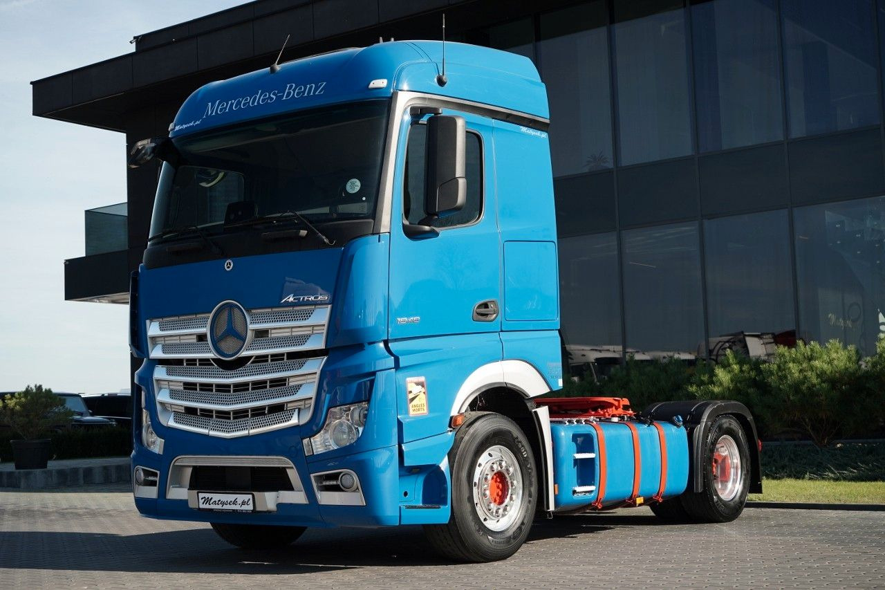 Mercedes-Benz ACTROS 1848 / STREAM SPACE / 2019 / ALUFELGI - Cabeza tractora: foto 1 Mercedes-Benz ACTROS 1848 / STREAM SPACE / 2019 / ALUFELGI - Cabeza tractora: foto 1