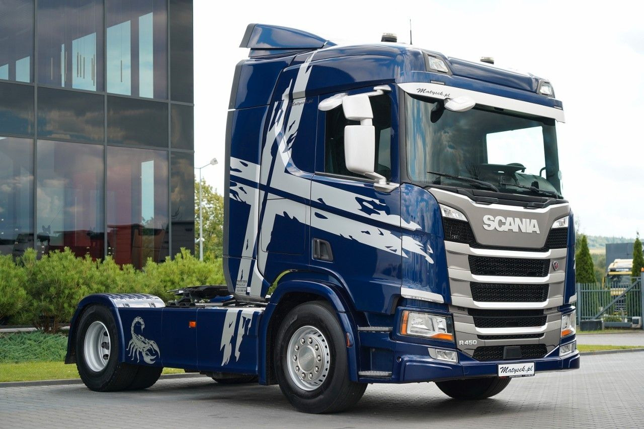 Scania R 450 / HYDRAULIKA / RETARDER / NISKA KABINA / - Cabeza tractora: foto 4 Scania R 450 / HYDRAULIKA / RETARDER / NISKA KABINA / - Cabeza tractora: foto 4