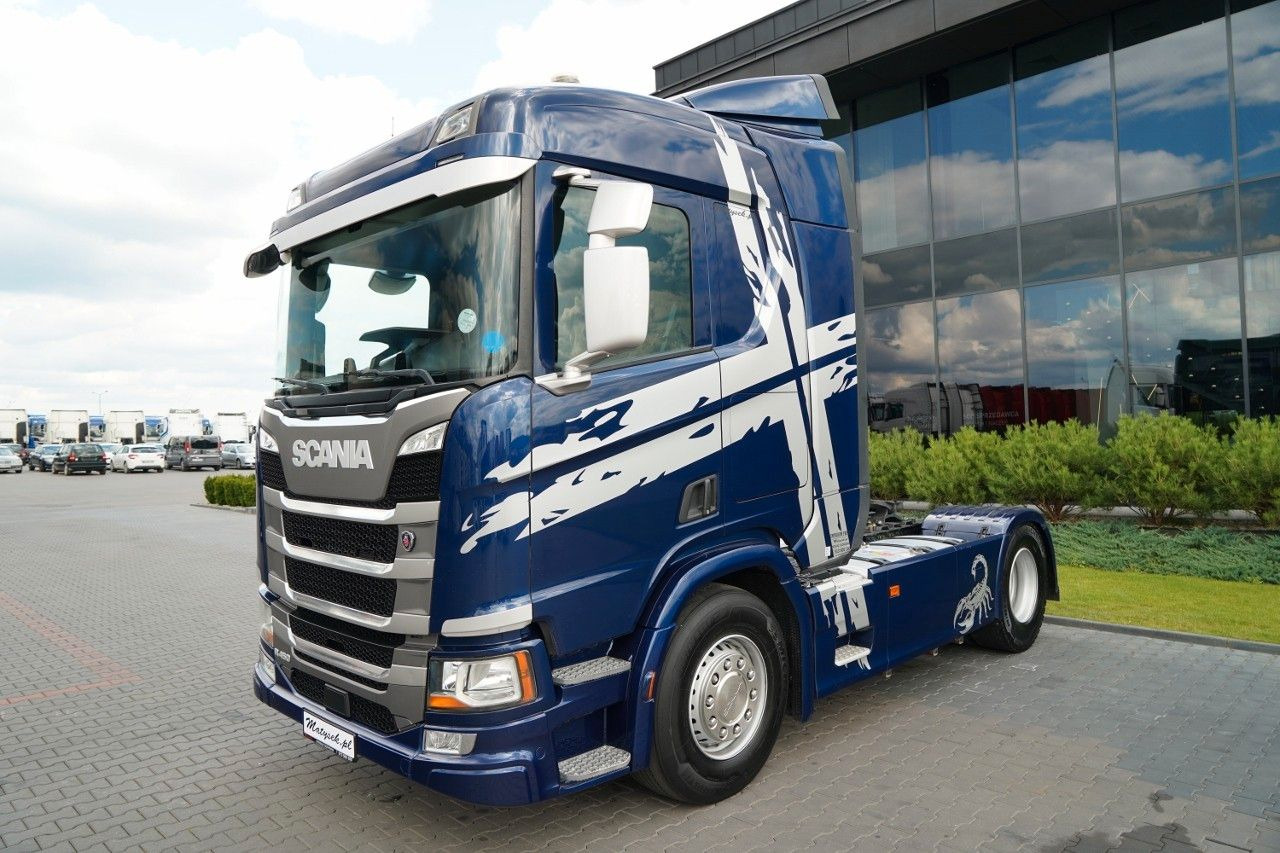 Scania R 450 / HYDRAULIKA / RETARDER / NISKA KABINA / - Cabeza tractora: foto 2 Scania R 450 / HYDRAULIKA / RETARDER / NISKA KABINA / - Cabeza tractora: foto 2