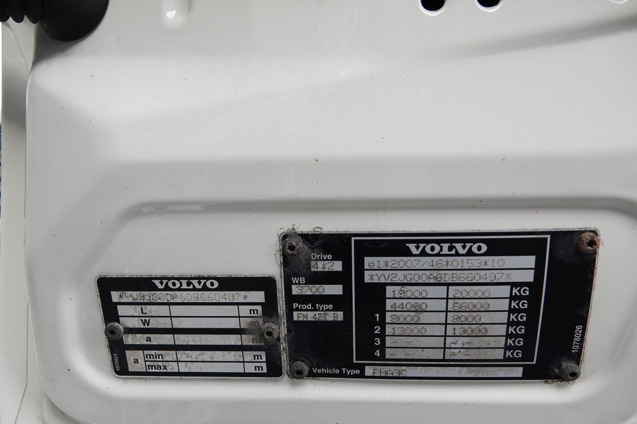 Cabeza tractora Volvo FM 380 / PEŁNY ADR / MAŁY PRZEBIEG / SPROWADZONY: foto 18