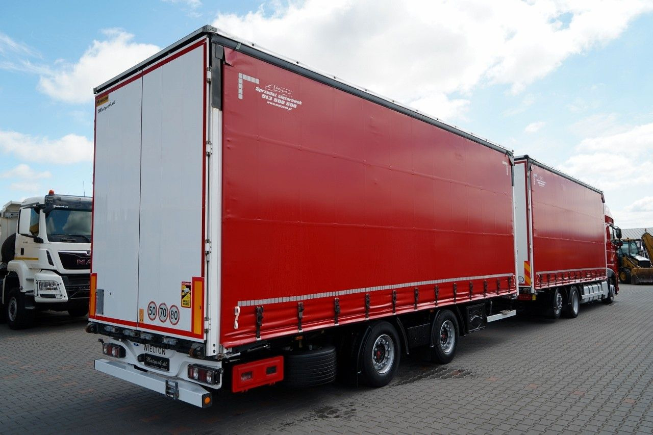 DAF XF 480 / ZESTAW TANDEM / 120 M3 / PRZEJAZDOWY / - Camión lona: foto 5 DAF XF 480 / ZESTAW TANDEM / 120 M3 / PRZEJAZDOWY / - Camión lona: foto 5