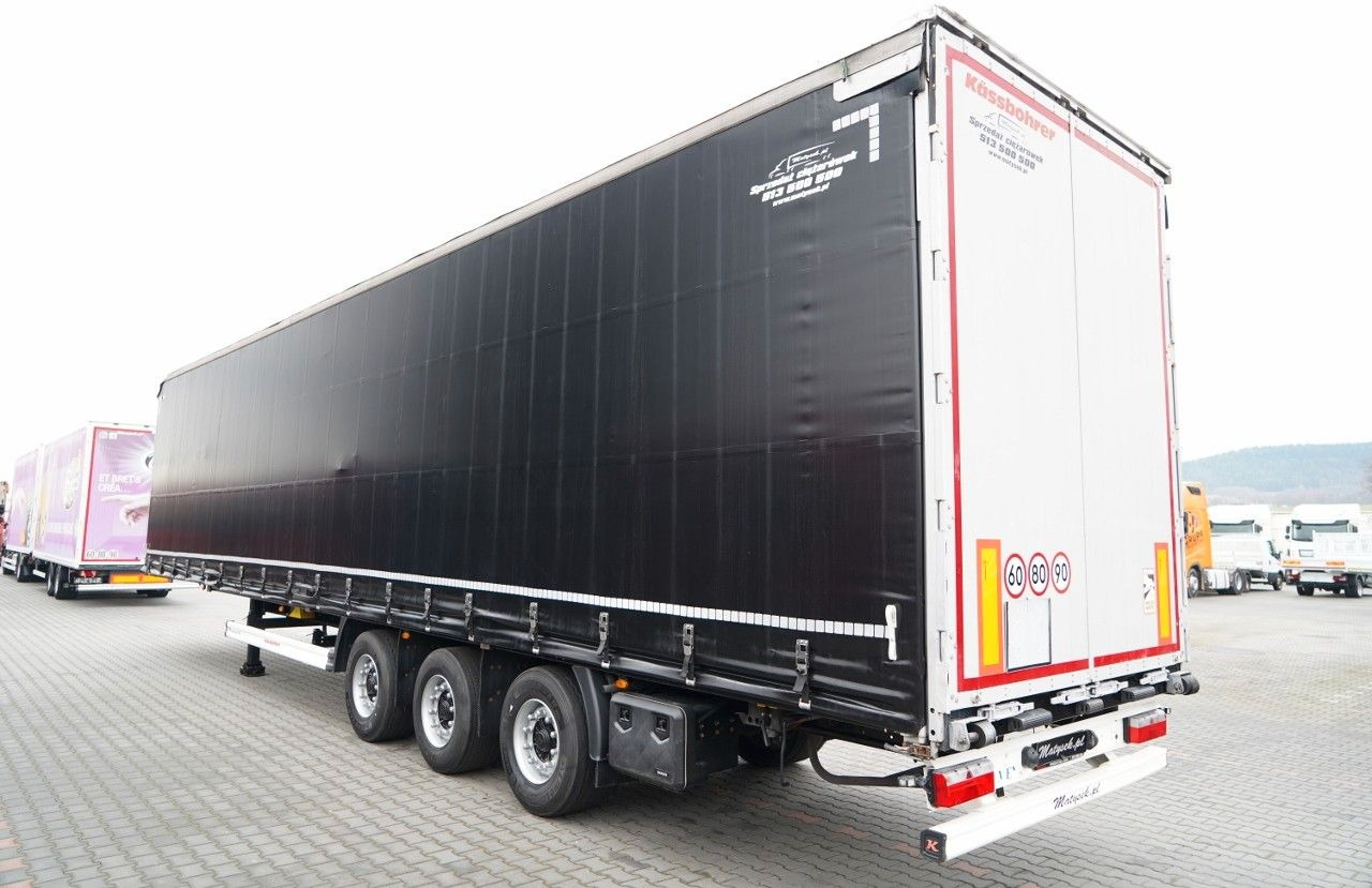 Kässbohrer FIRANKA / MEGA / DACH PODNOSZONY / LOW DECK / 2 - Semirremolque lona: foto 5 Kässbohrer FIRANKA / MEGA / DACH PODNOSZONY / LOW DECK / 2 - Semirremolque lona: foto 5