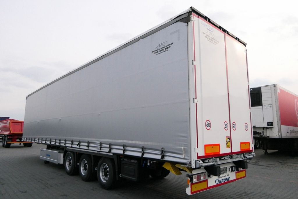 Krone CURTAINSIDER/MEGA/PALLET BOX/LIFTED ROOF & AXLE/ - Semirremolque lona: foto 3 Krone CURTAINSIDER/MEGA/PALLET BOX/LIFTED ROOF & AXLE/ - Semirremolque lona: foto 3