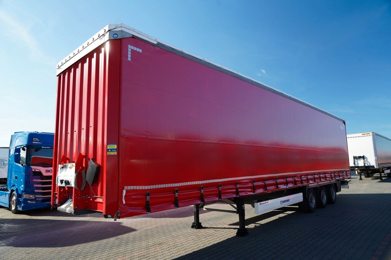 Krone FIRANKA / MEGA / 2018 / OŚ PODNOSZONA / LOW DECK - Semirremolque lona: foto 4 Krone FIRANKA / MEGA / 2018 / OŚ PODNOSZONA / LOW DECK - Semirremolque lona: foto 4