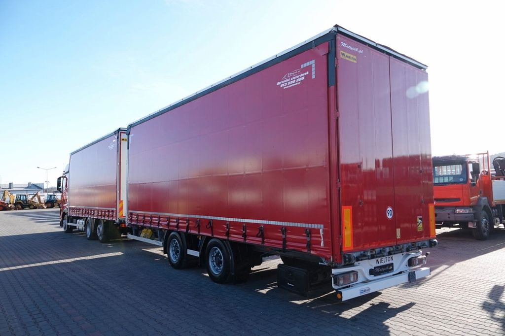 Mercedes-Benz ACTROS 2548 / ZESTAW TANDEM 120 M3 / PRZEJAZDOWY - Camión lona: foto 2 Mercedes-Benz ACTROS 2548 / ZESTAW TANDEM 120 M3 / PRZEJAZDOWY - Camión lona: foto 2