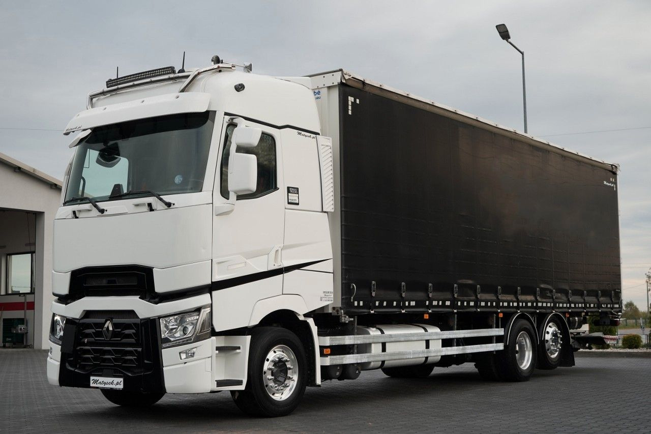 Renault T 440 / 6X2 / SOLÓWKA / FIRANKA 9.5 M / I-PARK C - Camión lona: foto 2 Renault T 440 / 6X2 / SOLÓWKA / FIRANKA 9.5 M / I-PARK C - Camión lona: foto 2