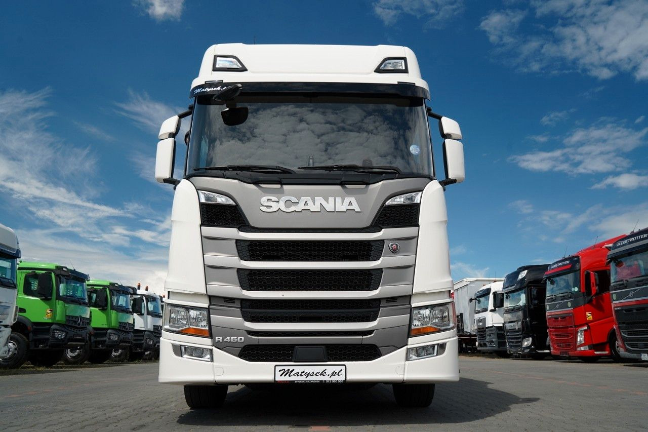 Scania R 450 / ZESTAW TANDEM 120 M3 / PRZEJAZDOWY / OŚ - Camión lona: foto 5 Scania R 450 / ZESTAW TANDEM 120 M3 / PRZEJAZDOWY / OŚ - Camión lona: foto 5