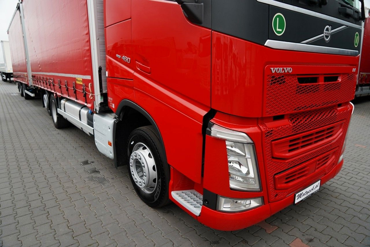 Volvo FH 460 / I-SAVE / ZESTAW TANDEM 120 M3 / PRZEJAZ - Camión lona: foto 5 Volvo FH 460 / I-SAVE / ZESTAW TANDEM 120 M3 / PRZEJAZ - Camión lona: foto 5