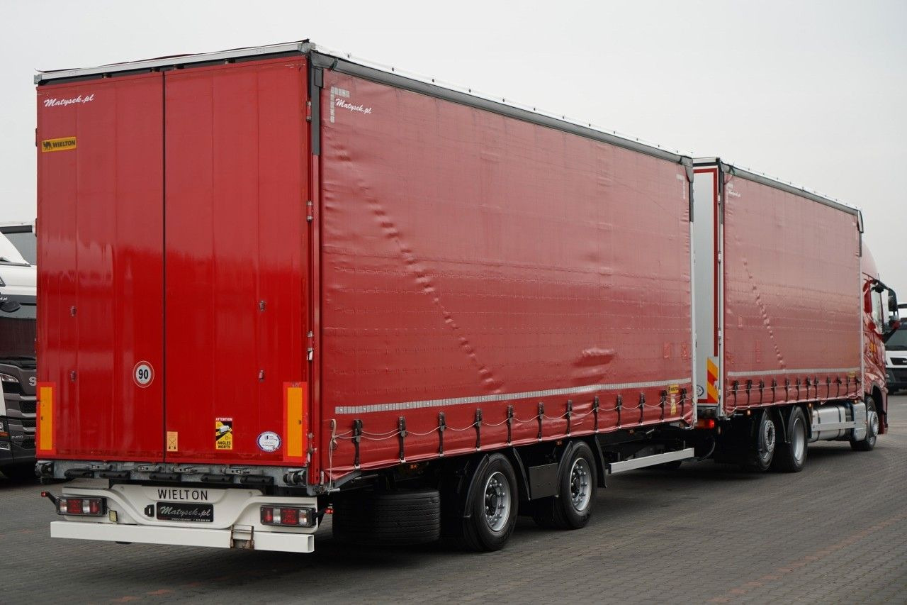 Volvo FH 460 / ZESTAW TANDEM / 120 M3 / PRZEJAZDOWY / - Camión lona: foto 4 Volvo FH 460 / ZESTAW TANDEM / 120 M3 / PRZEJAZDOWY / - Camión lona: foto 4