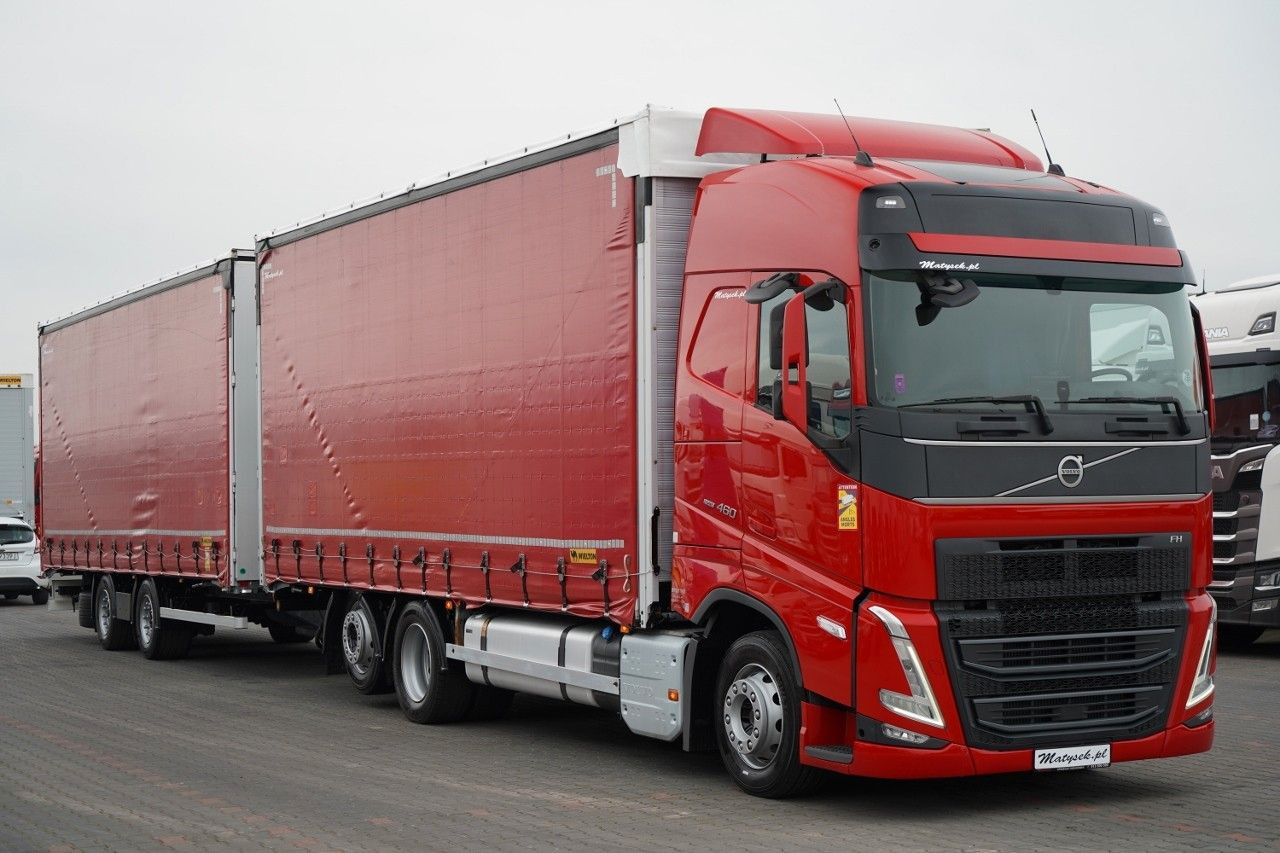 Volvo FH 460 / ZESTAW TANDEM / 120 M3 / PRZEJAZDOWY / - Camión lona: foto 5 Volvo FH 460 / ZESTAW TANDEM / 120 M3 / PRZEJAZDOWY / - Camión lona: foto 5