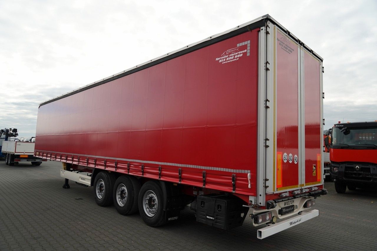 Wielton FIRANKA STANDARD / MULDA DO STALI - 9 M / OŚ PO - Semirremolque lona: foto 3 Wielton FIRANKA STANDARD / MULDA DO STALI - 9 M / OŚ PO - Semirremolque lona: foto 3