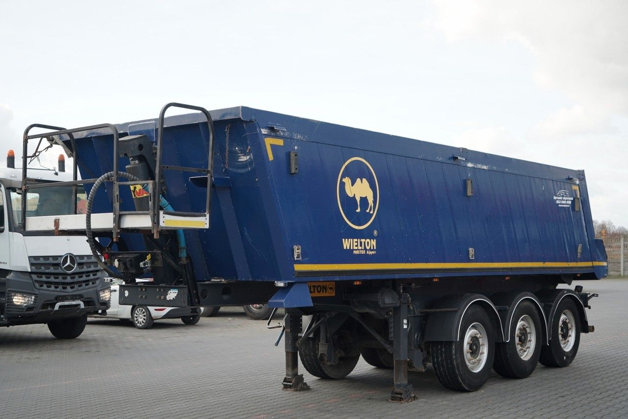 Wielton WYWROTKA / 24 M3 / ALUMINIOWA / OŚ PODNOSZONA / - Semirremolque volquete: foto 1 Wielton WYWROTKA / 24 M3 / ALUMINIOWA / OŚ PODNOSZONA / - Semirremolque volquete: foto 1