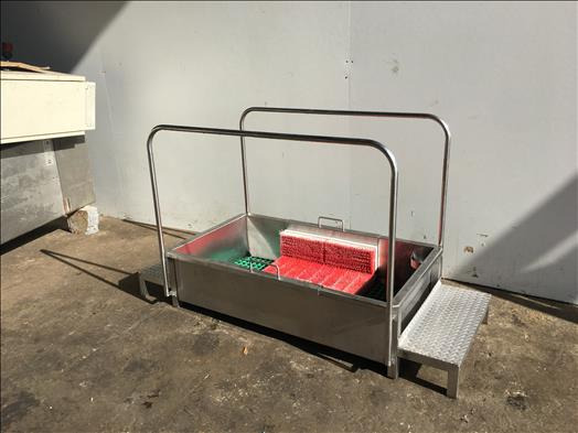 Syspal Stainless boot wash station - Maquinaria de alimentación: foto 2 Syspal Stainless boot wash station - Maquinaria de alimentación: foto 2