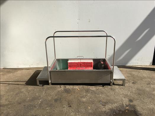 Syspal Stainless boot wash station - Maquinaria de alimentación: foto 1 Syspal Stainless boot wash station - Maquinaria de alimentación: foto 1