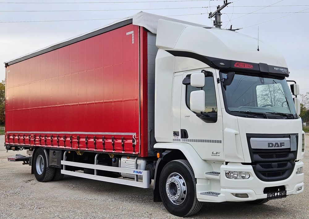 DAF LF 310/WINDA/FIRANKA/NOWE TURBO/NOWE SPRZĘGŁO/EURO 6/SPROWADZONY/20PALET/ŁADOWNOSC 10TON - Camión lona: foto 1 DAF LF 310/WINDA/FIRANKA/NOWE TURBO/NOWE SPRZĘGŁO/EURO 6/SPROWADZONY/20PALET/ŁADOWNOSC 10TON - Camión lona: foto 1