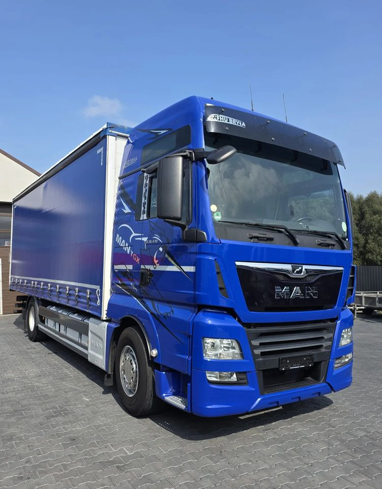 MAN TGX 18.430 / FIRANKA / WINDA / 300TYŚ PRZEBIEG / 2020 /E6 / KLIMA POSTOJOWA / SPROWADZONY / JAK NOWY / AUTOMAT - Camión lona: foto 2 MAN TGX 18.430 / FIRANKA / WINDA / 300TYŚ PRZEBIEG / 2020 /E6 / KLIMA POSTOJOWA / SPROWADZONY / JAK NOWY / AUTOMAT - Camión lona: foto 2