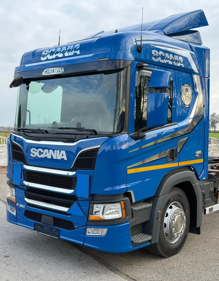 Scania P360 / P410 / BDF / RAMA / FIRANKA / PEŁNA SYPIALKA / WINDA / E6 / CAŁA NA PODUSZKACH / ROZSTAW OSI 5.5M / LAWETA / DO ŻYWCA / DO BYDŁA / DO ZABUDOWY / SPROWADZONA - Camión chasis: foto 4 Scania P360 / P410 / BDF / RAMA / FIRANKA / PEŁNA SYPIALKA / WINDA / E6 / CAŁA NA PODUSZKACH / ROZSTAW OSI 5.5M / LAWETA / DO ŻYWCA / DO BYDŁA / DO ZABUDOWY / SPROWADZONA - Camión chasis: foto 4