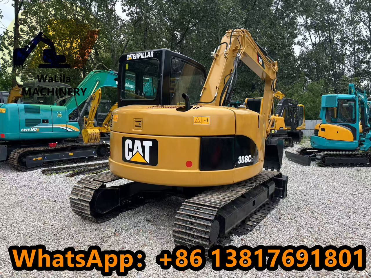Miniexcavadora CAT CAT 308CCR: foto 6