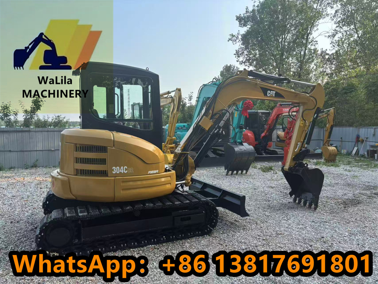 Miniexcavadora CATERPILLAR CAT304CCR: foto 9