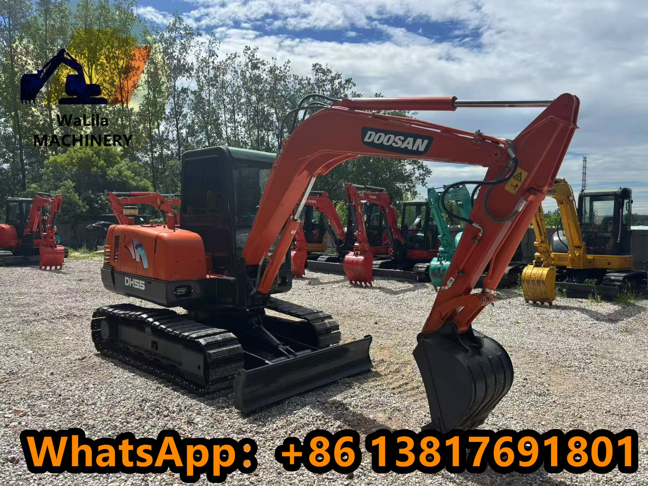 DOOSAN DH55 - Miniexcavadora: foto 3 DOOSAN DH55 - Miniexcavadora: foto 3