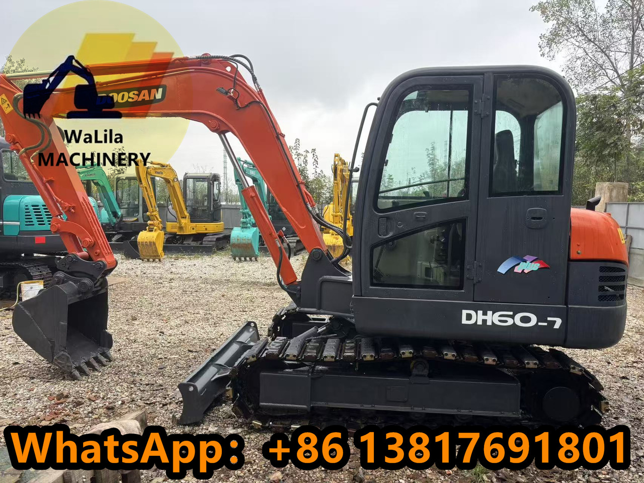 DOOSAN DH60-7 - Miniexcavadora: foto 1 DOOSAN DH60-7 - Miniexcavadora: foto 1