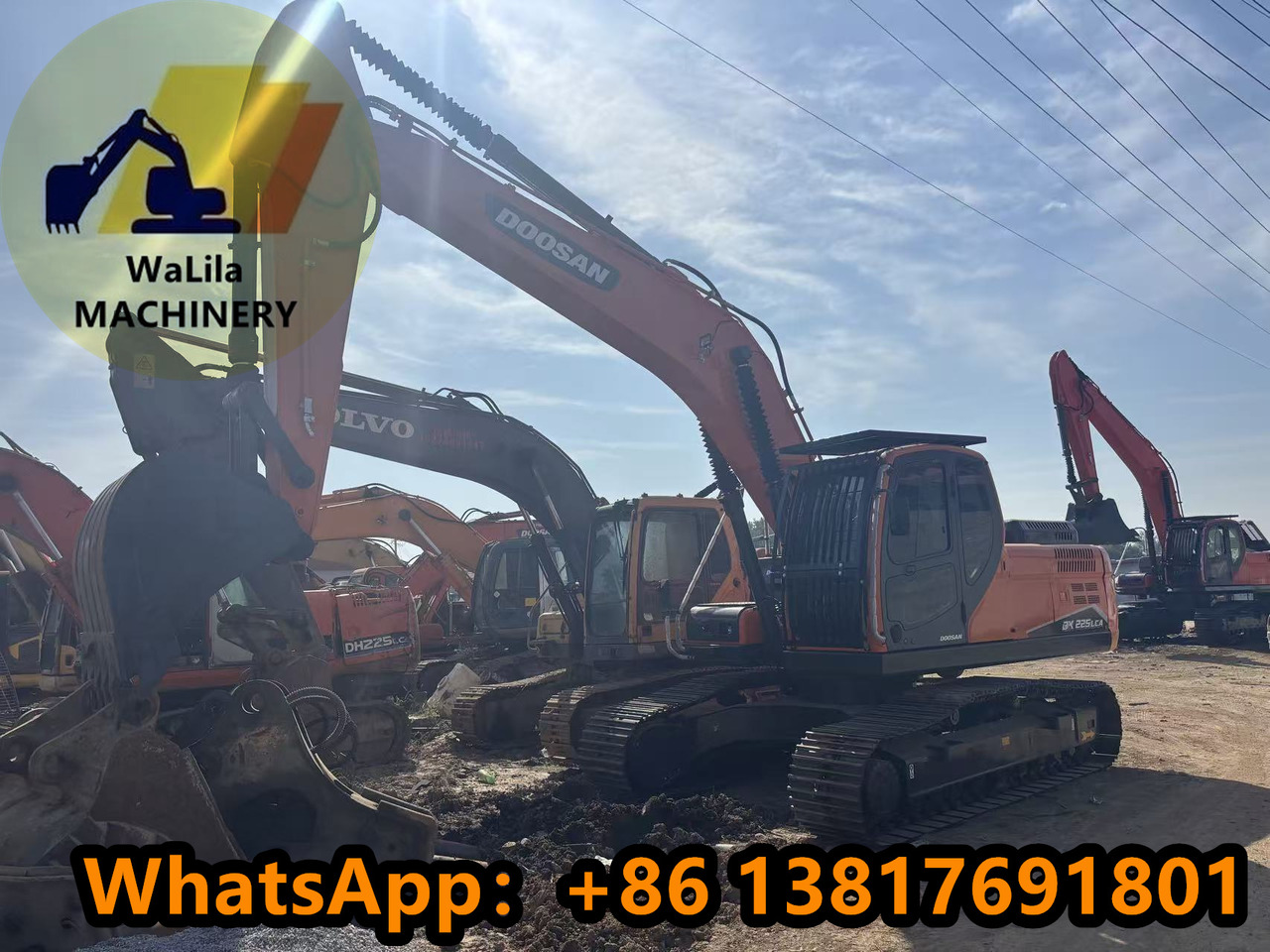 DOOSAN DX225LCA - Excavadora de cadenas: foto 2 DOOSAN DX225LCA - Excavadora de cadenas: foto 2