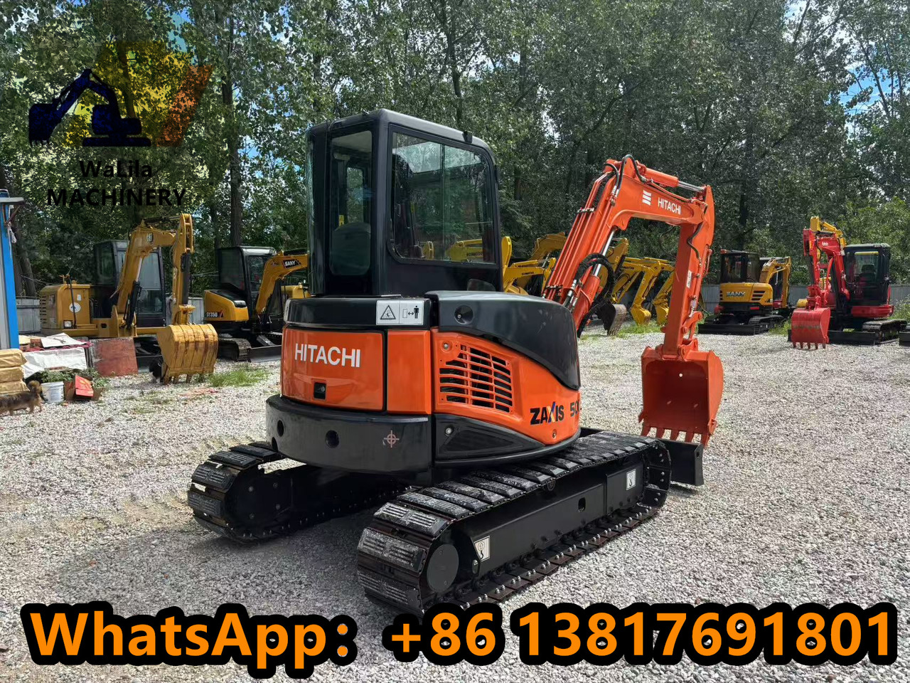 HITACHI Zx50 - Miniexcavadora: foto 5 HITACHI Zx50 - Miniexcavadora: foto 5