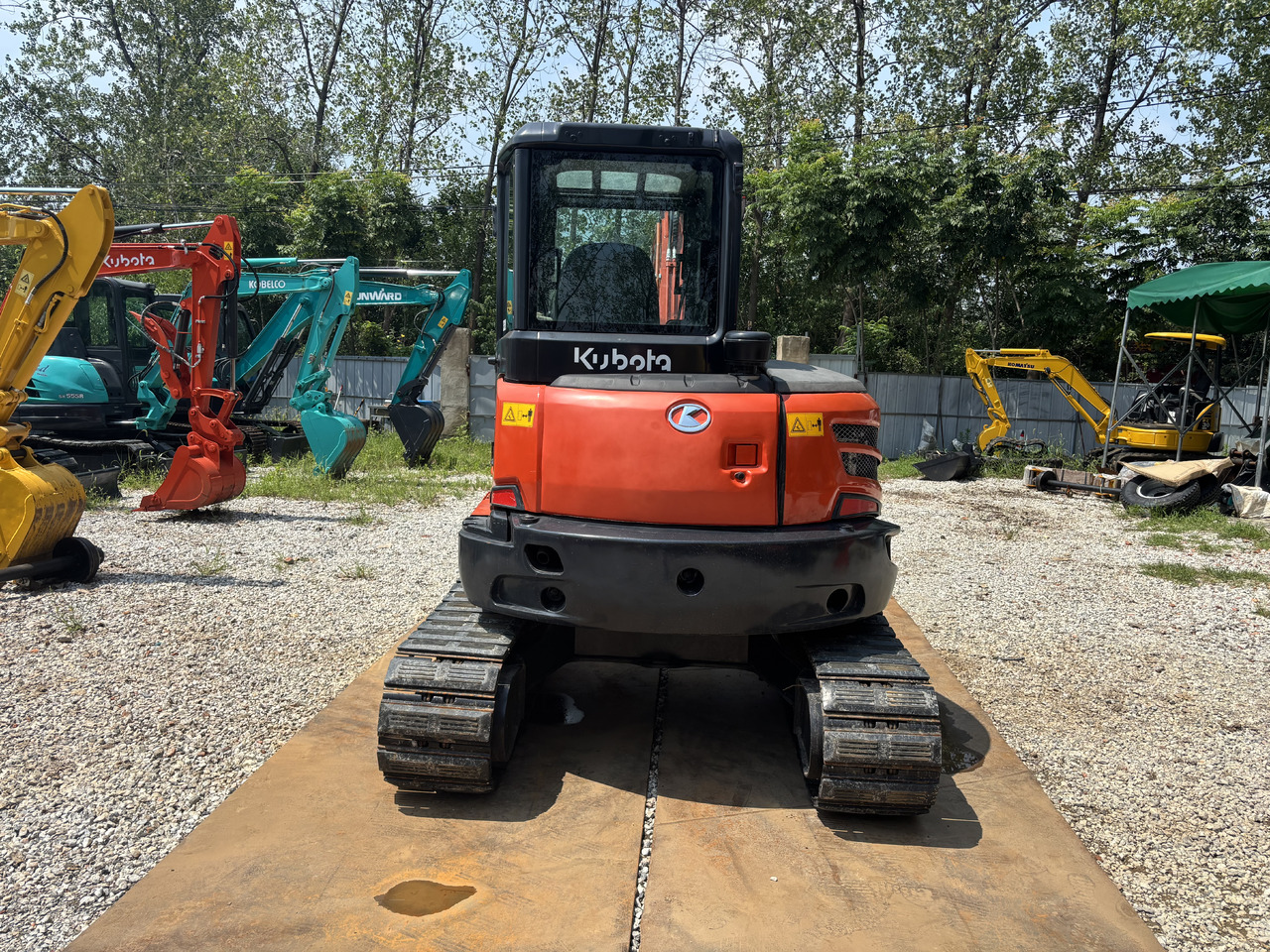 KUBOTA Kubota Kx057 rubber crawler excavator - Miniexcavadora: foto 4 KUBOTA Kubota Kx057 rubber crawler excavator - Miniexcavadora: foto 4