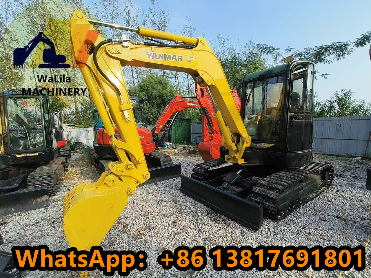 YANMAR VIO45 - Miniexcavadora: foto 2 YANMAR VIO45 - Miniexcavadora: foto 2