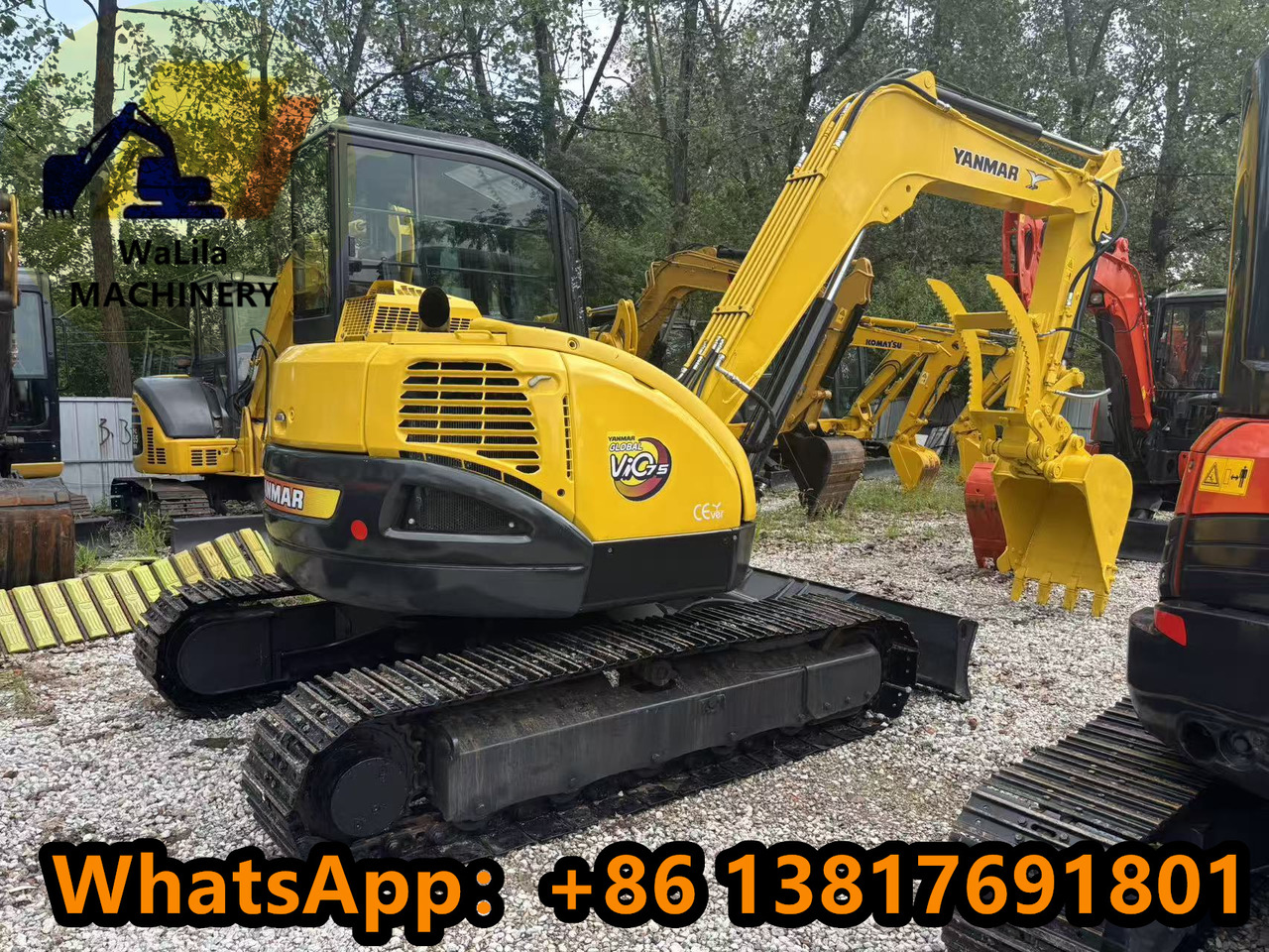 YANMAR VIO75 - Miniexcavadora: foto 1 YANMAR VIO75 - Miniexcavadora: foto 1
