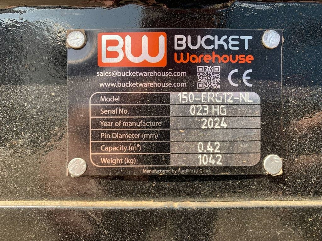 BW 150-ERG12-NL - Pinza de manipulación para Maquinaria de construcción: foto 3 BW 150-ERG12-NL - Pinza de manipulación para Maquinaria de construcción: foto 3