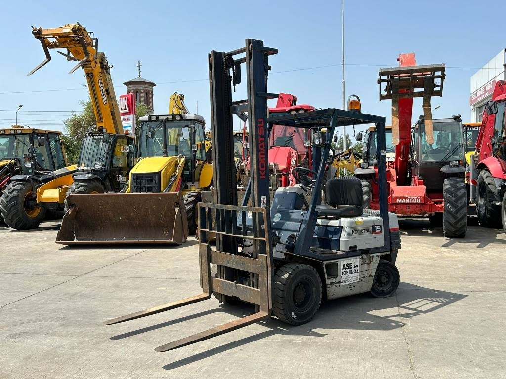 Komatsu FG 15 HT-15 - Carretilla elevadora: foto 1 Komatsu FG 15 HT-15 - Carretilla elevadora: foto 1