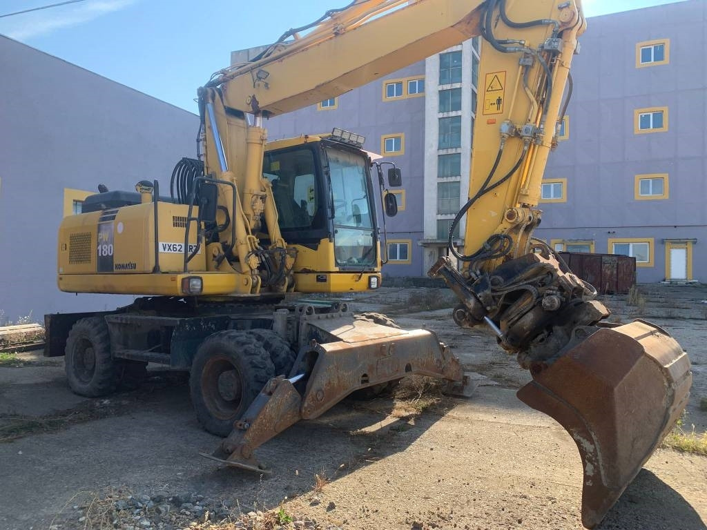 Komatsu PW180-E0+Engcon Rototilt - Excavadora de ruedas: foto 5 Komatsu PW180-E0+Engcon Rototilt - Excavadora de ruedas: foto 5