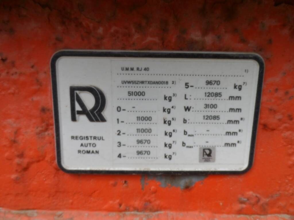 UMM RJ 40 UMM RJ 40 - Semirremolque góndola rebajadas: foto 3 UMM RJ 40 UMM RJ 40 - Semirremolque góndola rebajadas: foto 3