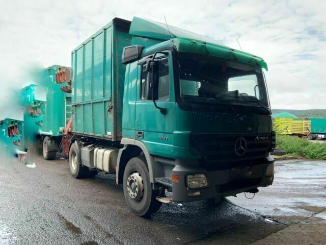 Mercedes-Benz 1841SZM Blatt/Blatt Klima M.Haus 1-Hand - Camión volquete: foto 1 Mercedes-Benz 1841SZM Blatt/Blatt Klima M.Haus 1-Hand - Camión volquete: foto 1