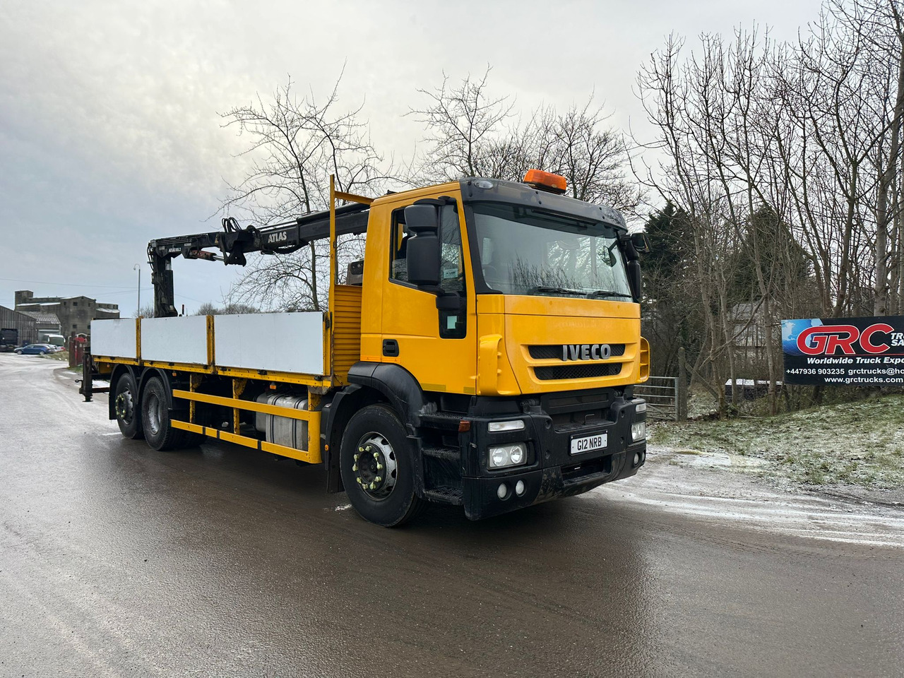 2013 Iveco Strails Dropside/Crane Truck - Camión caja abierta: foto 2 2013 Iveco Strails Dropside/Crane Truck - Camión caja abierta: foto 2