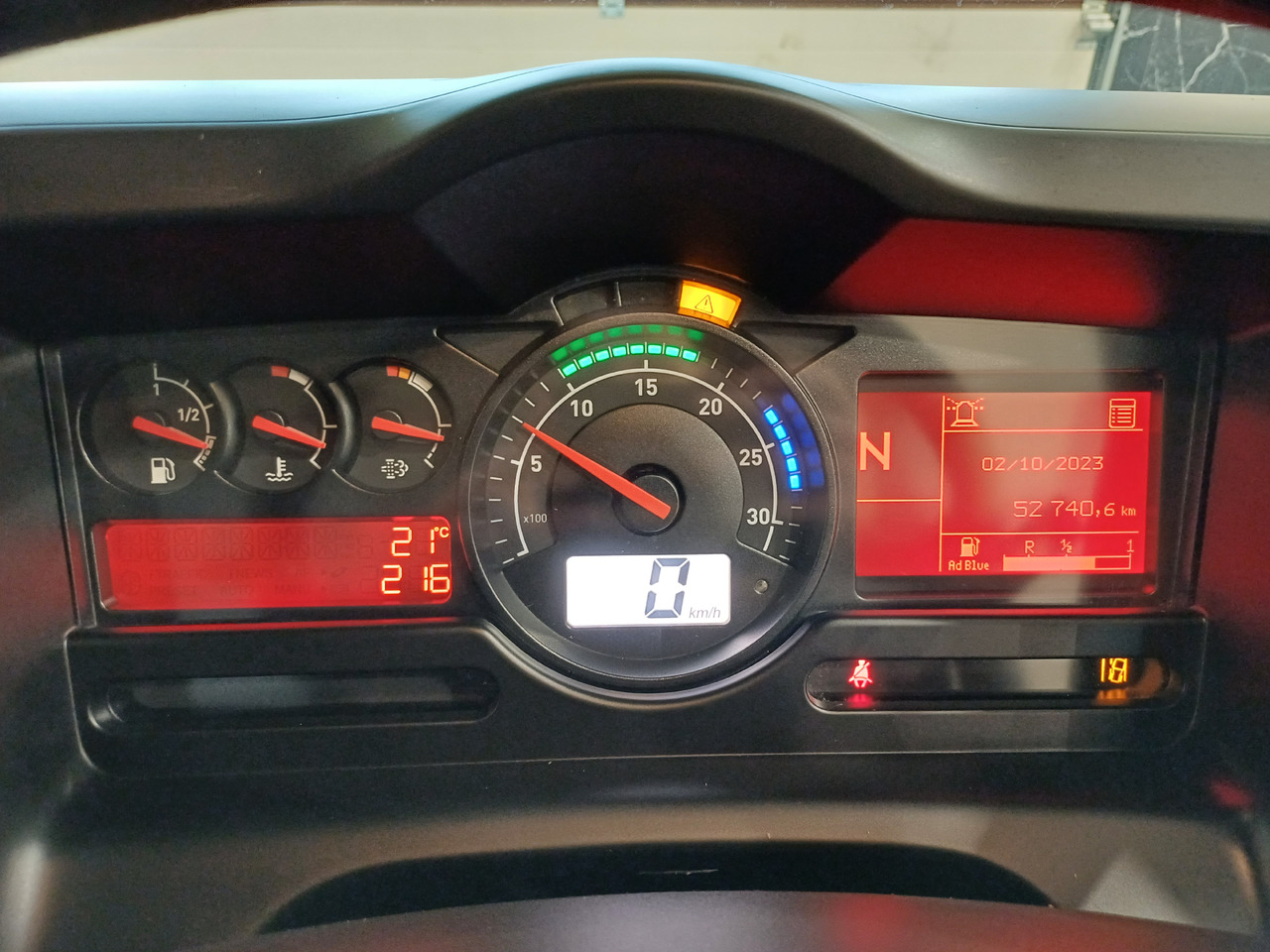 Barredora vial RENAULT D12 Zamiatarka Kehrmaschine 2 Motoren SEMAT Zoeller Szczotki L/R Euro 6 PM10 2017r: foto 25