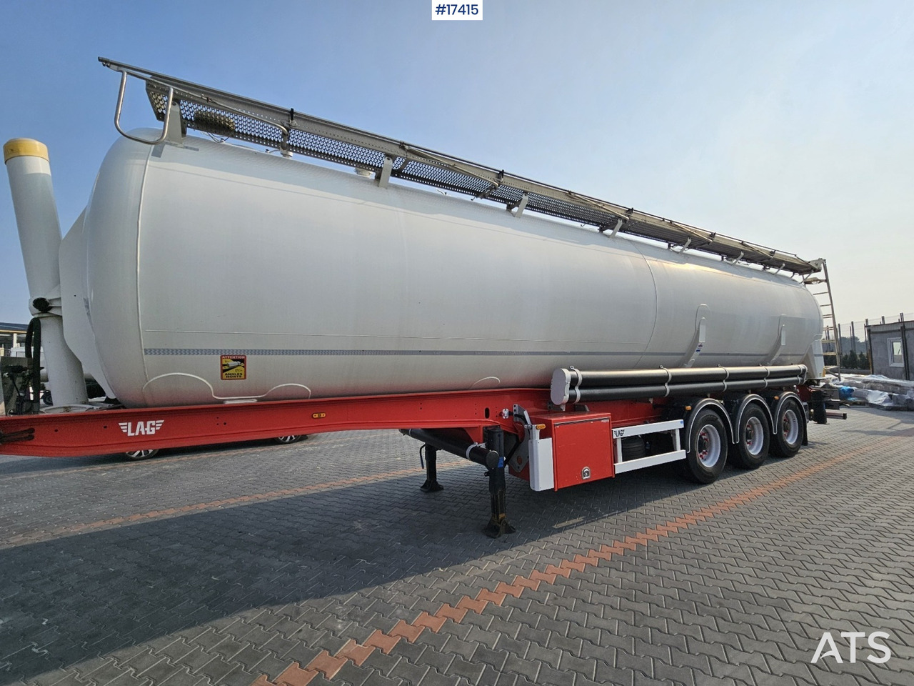 2018 Silo trailer Lag 0-3-TI - Semirremolque cisterna: foto 1 2018 Silo trailer Lag 0-3-TI - Semirremolque cisterna: foto 1