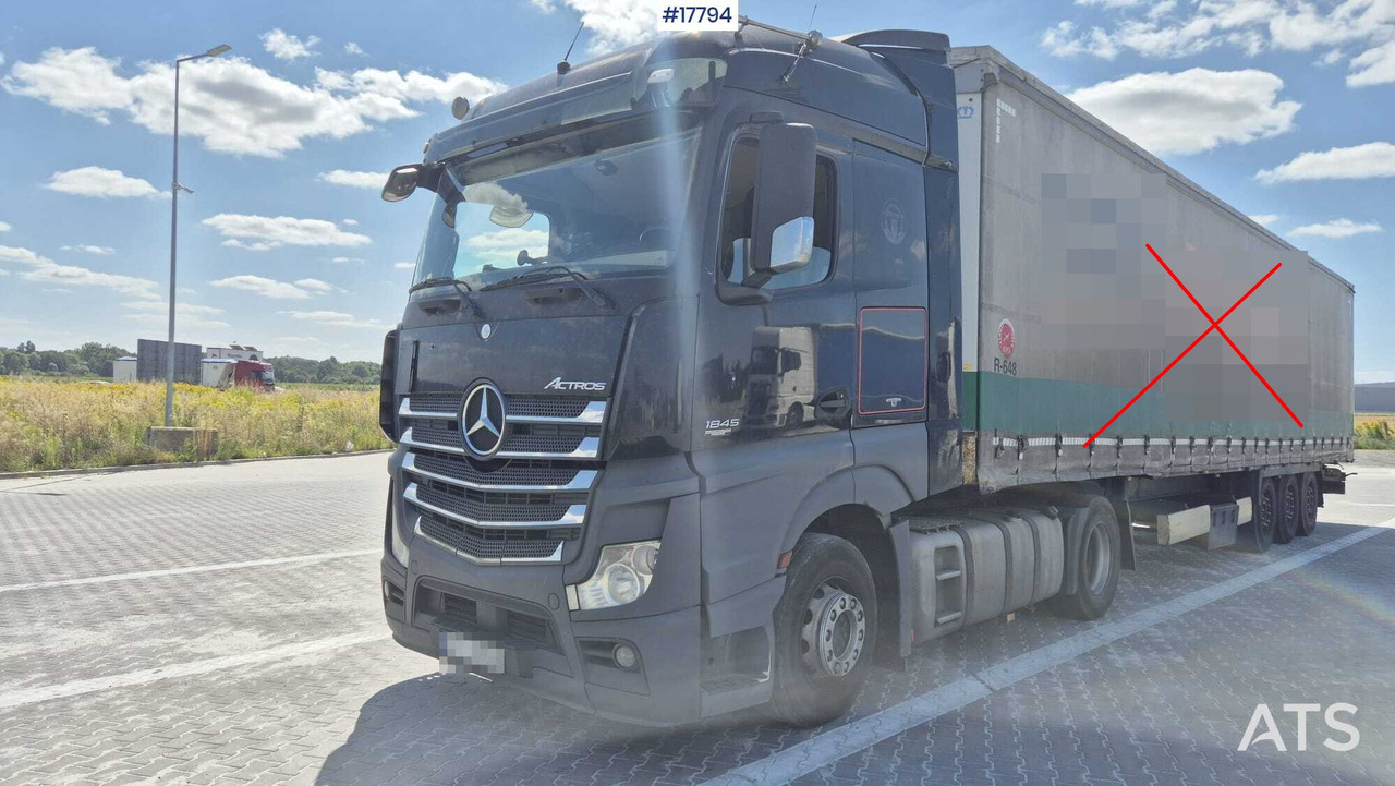 Truck tractor MERCEDES-BENZ ACTROS 1845 (2012) - Cabeza tractora: foto 2 Truck tractor MERCEDES-BENZ ACTROS 1845 (2012) - Cabeza tractora: foto 2