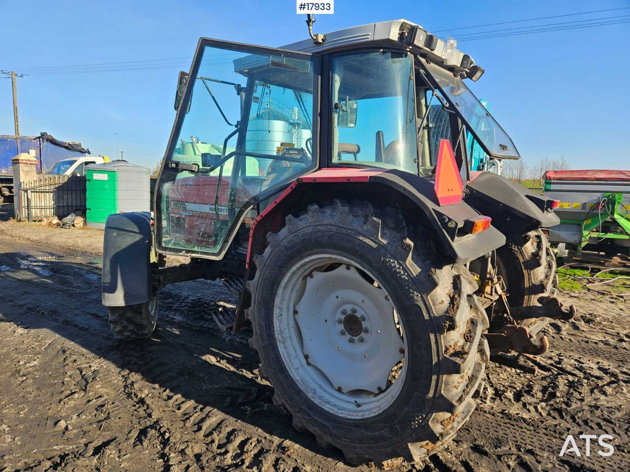 Massey Ferguson 6170 tractor (1995) - Tractor: foto 5 Massey Ferguson 6170 tractor (1995) - Tractor: foto 5