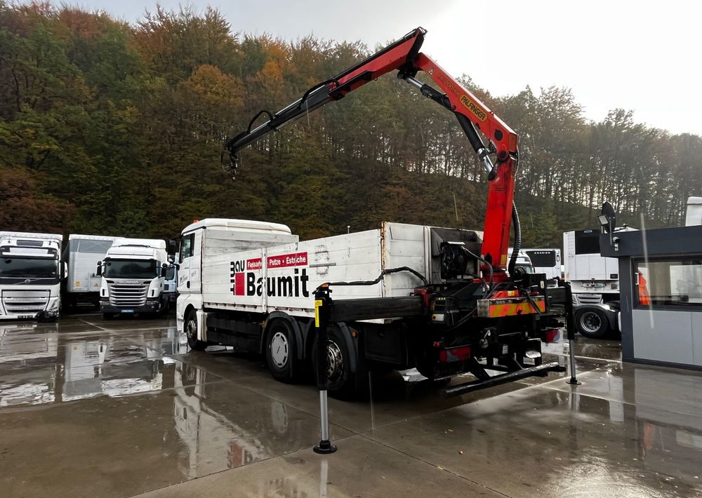 MAN TGX 26.440 // 2009 // Palfinger PK 12001EH Radio // Oś skrętna i podnoszona // - Camión caja abierta, Camión grúa: foto 4 MAN TGX 26.440 // 2009 // Palfinger PK 12001EH Radio // Oś skrętna i podnoszona // - Camión caja abierta, Camión grúa: foto 4