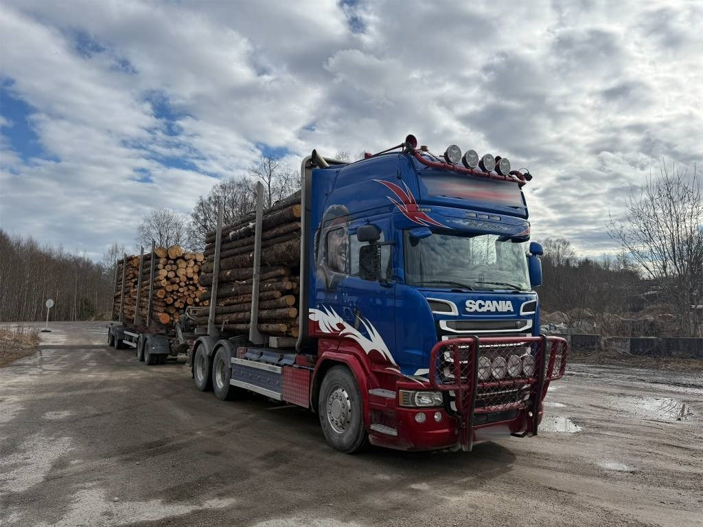 Scania R 730 6x4 Jonsered J1088S - Camión forestal: foto 2 Scania R 730 6x4 Jonsered J1088S - Camión forestal: foto 2