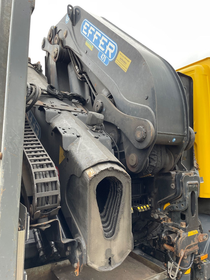 Camión grúa DAF 85.410 Met Effer 470 6s laadkraan ladekran loadercrane crane palfinger hiab fassi: foto 9