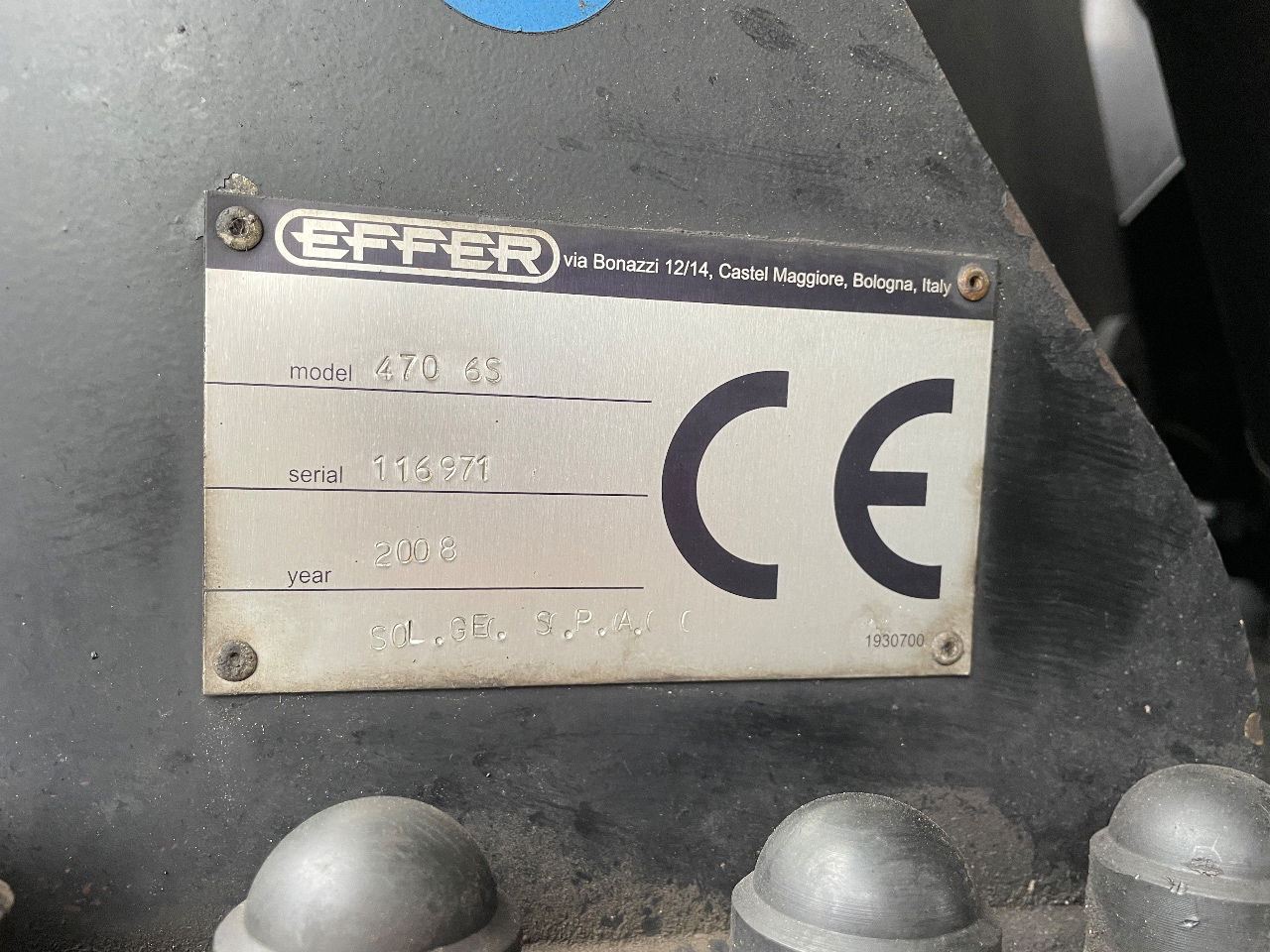 Camión grúa DAF 85.410 Met Effer 470 6s laadkraan ladekran loadercrane crane palfinger hiab fassi: foto 11