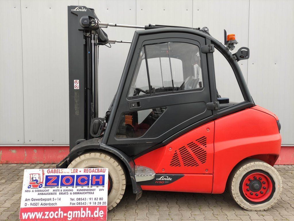 Linde H50D-02-394 - Carretilla elevadora diésel: foto 1 Linde H50D-02-394 - Carretilla elevadora diésel: foto 1