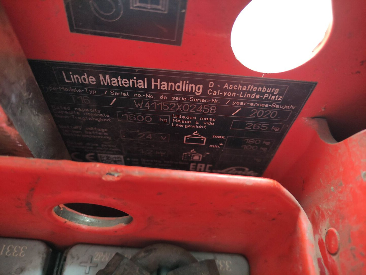 Linde T16-1152 - Transpaleta: foto 5 Linde T16-1152 - Transpaleta: foto 5