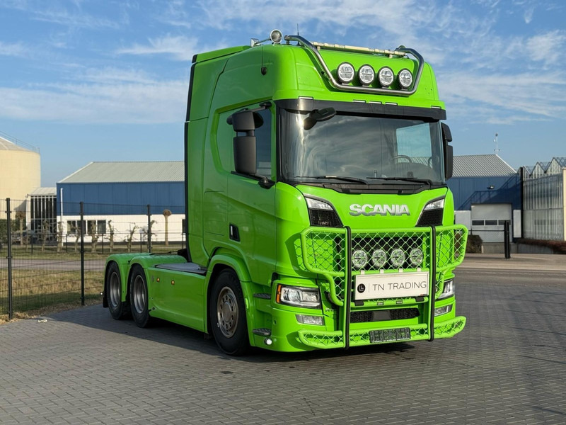 Cabeza tractora Scania R650 V8 6X4, VOLLUCHT, RETARDER, LEDER, FULL SERVICE SCANIA.: foto 1