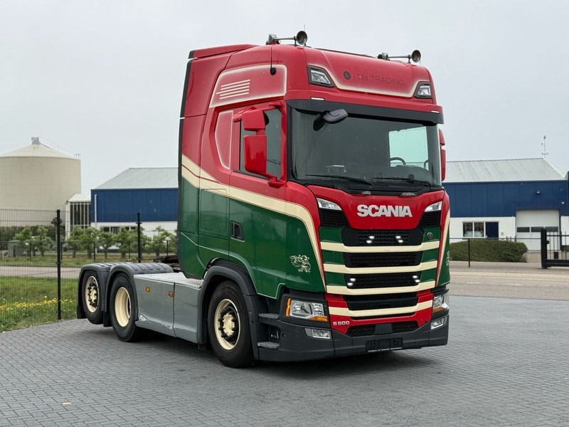 Scania S500 BOOGIE, HYDRAULICS, LEATHER SEATS, 2.95WB, VOL SPOILER. - Cabeza tractora: foto 1 Scania S500 BOOGIE, HYDRAULICS, LEATHER SEATS, 2.95WB, VOL SPOILER. - Cabeza tractora: foto 1