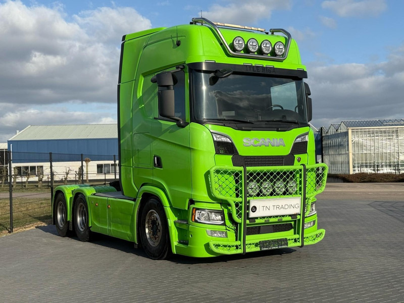 Scania S730 6X4, ADR, VOLLUCHT, RETARDER, LEDER. - Cabeza tractora: foto 1 Scania S730 6X4, ADR, VOLLUCHT, RETARDER, LEDER. - Cabeza tractora: foto 1